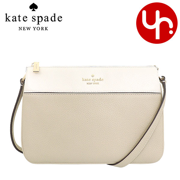 ケイト・スペード ニューヨーク 革バッグ レディース ケイトスペード kate spade バッグ ショルダーバッグ WKR00423 ライトサンドマルチ 特別送料無料 レイラ カラーブロック ペブルド レザー トリプル ガセット クロスボディー アウトレット品レディース ブランド 通販 斜めがけ 2023SS