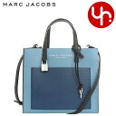 マークジェイコブス Marc Jacobs バッグ トートバッグ M0016132 ブルーヘヴンマルチ 特別送料無料 グラインド カラーブロック レザー ミニ トートバッグ アウトレット品レディース ブランド 通販 斜めがけ 2023SS