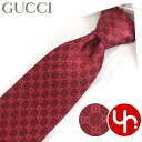 グッチ GUCCI アパレル ネクタイ 456520 4B002 レッド 特別送料無料 FEDRA GGパターン ロゴ シルク ネクタイメンズ ブランド 通販 ...