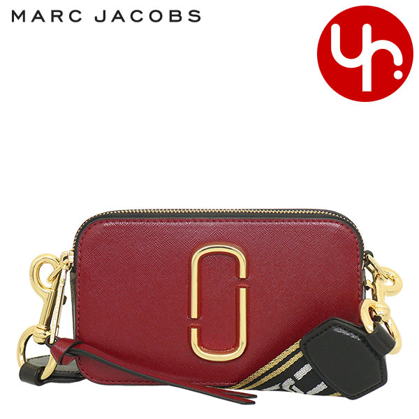 マークジェイコブス ショルダーバッグ レディース マークジェイコブス Marc Jacobs バッグ ショルダーバッグ M0012007 ディープマルーン×グラファイト 特別送料無料 ザ スナップショット レザー ダブルJ ロゴ スモール カメラ バッグレディース ブランド 通販 斜めがけ