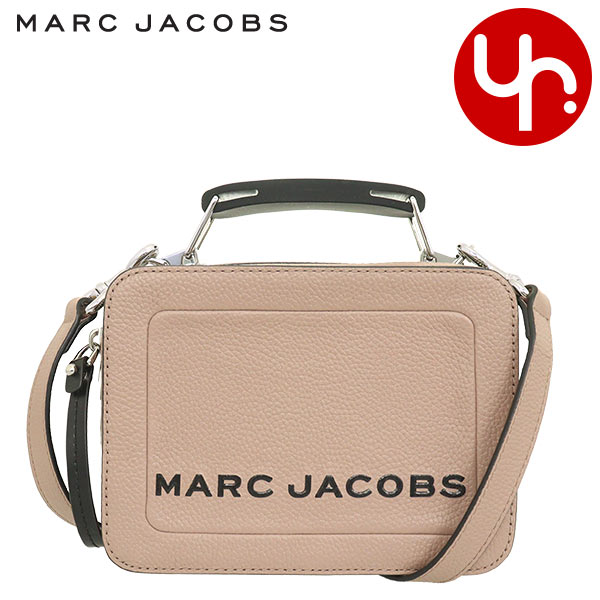 マーク ジェイコブス 革バッグ レディース マークジェイコブス Marc Jacobs バッグ ショルダーバッグ M0014840 ベージュ 特別送料無料 ザ テクスチャード ボックス 20 レザー ロゴ トップ ハンドル クロスボディーレディース ブランド 通販 斜めがけ