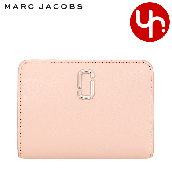 マーク ジェイコブス 二つ折り財布 レディース マークジェイコブス Marc Jacobs 財布 二つ折り財布 2S3SMP003S01 ローズ 特別送料無料 ザ J マーク カウ スプリット レザー ミニ コンパクト ウォレットレディース ブランド 通販 薄型 L型 2023SS