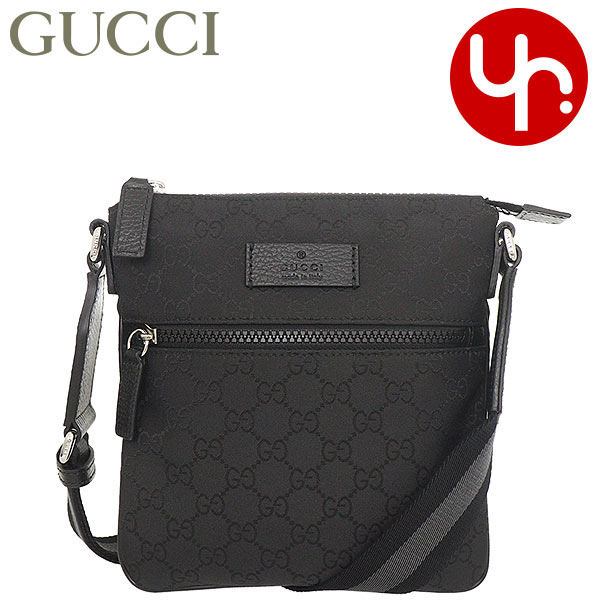 グッチ ナイロン バッグ（レディース） グッチ GUCCI バッグ ショルダーバッグ 449183 G1XHN ブラック 特別送料無料 GG ナイロン キャンバス スモール ミニ メッセンジャー アウトレット品メンズ レディース ブランド 通販 斜めがけ 2023SS