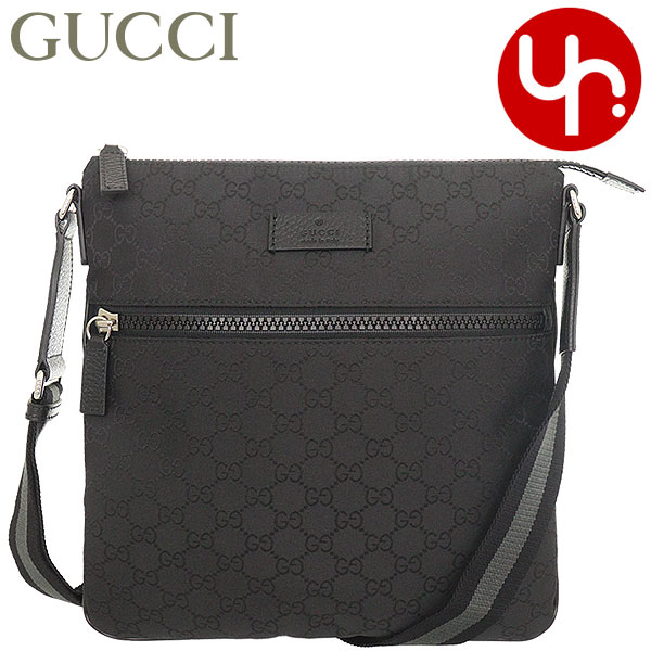 グッチ GUCCI バッグ ショルダーバッグ 449184 G1XHN ブラック 特別送料無料 GG ナイロン キャンバス スモール メッセンジャー アウトレット品メンズ レディース ブランド 通販 斜めがけ 2023SS