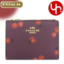 コーチ COACH 財布 二つ折り財布 FCM853 CM853 ディープベリーマルチ 特別送料無料 カントリー フローラル プリント ビルフォード ウォレット アウトレット品レディース ブランド 通販 2023AW