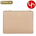 コーチ 二つ折り財布 レディース コーチ COACH 財布 二つ折り財布 FCM315 CM315 トープ 特別送料無料 ぺブルド レザー ビルフォード ウォレット アウトレット品レディース ブランド 通販 2023AW