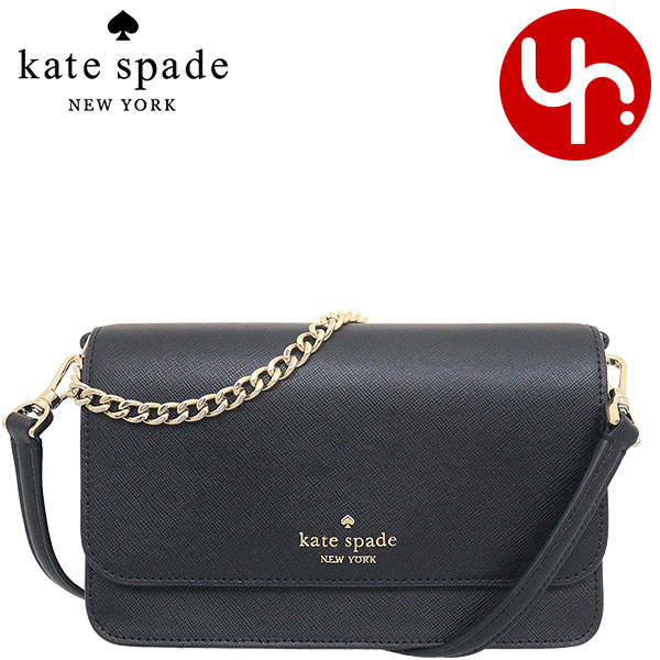 ケイトスペード　ポシェット ケイトスペード kate spade バッグ ショルダーバッグ KC586 ブラック 特別送料無料 マディソン サフィアーノ レザー スモール スラップ クロスボディー アウトレット品レディース ブランド 通販 斜めがけ 2023AW あす楽