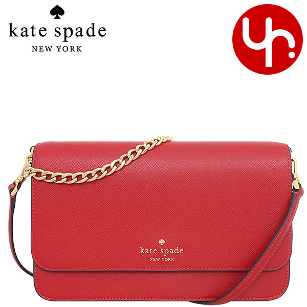 ケイトスペード　ポシェット ケイトスペード kate spade バッグ ショルダーバッグ KC430 キャンディドチェリー 特別送料無料 マディソン サフィアーノ レザー フラップ クロスボディー アウトレット品レディース ブランド 通販 斜めがけ 2023AW