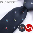 ポールスミス Paul Smith アパレル ネクタイ M1A 0TIEX GLU31 ネイビー 特別送料無料 ポールスミス ダックスフンド モチーフ ジャガー...