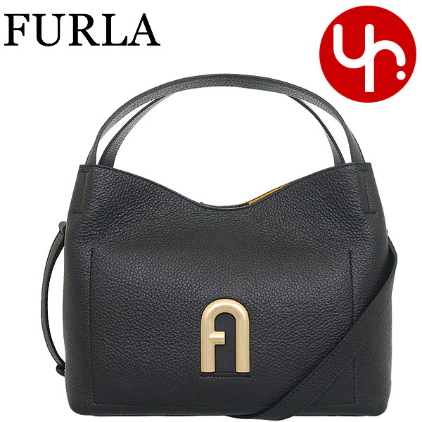 フルラ FURLA バッグ ショルダーバッグ WB00507 HSF000 オニキス×ネロ O6000 ONYX/NERO 特別送料無料 フルラ プリムラ レザー スモール ホーボーレディース ブランド 通販 斜めがけ 2023AW