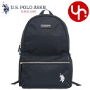 ユーエスポロアッスン U.S.POLO ASSN. バッグ リュック USPA-2616 ブラック 特別送料無料 リサイクルナイロン バックパックレディース ブランド 通販 通勤