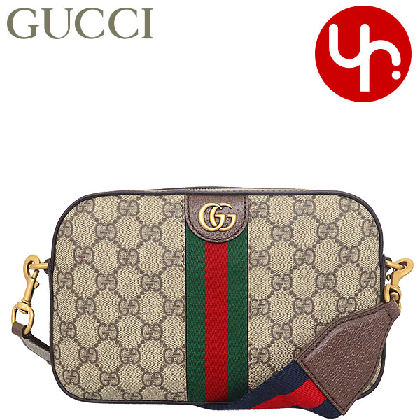 グッチ 帆布・キャンバス ショルダーバッグ メンズ グッチ GUCCI バッグ ショルダーバッグ 752591 FACFW ベージュ×エボニー 特別送料無料 オフィディア GG スプリーム キャンバス ウェブ ストライプ スモール クロスボディーメンズ レディース ブランド 通販 斜めがけ 2024SS