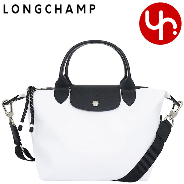 ロンシャン LONGCHAMP バッグ ハンドバッグ L1512 HSR ブラン 特別送料無料 ル プリアージュ エナジー リサイクル キャンバス トップ ハンドル バッグ Sレディース ブランド 通販 斜めがけ 2024SS