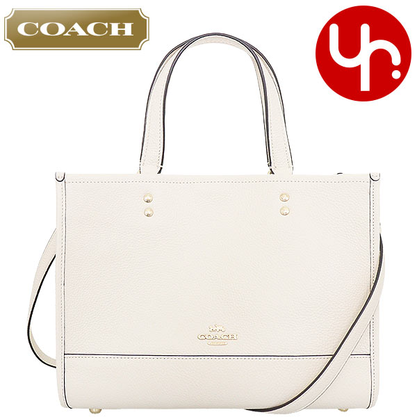 コーチ COACH バッグ ハンドバッグ FCO976 CO976 チョーク 特別送料無料 リファインド ペブルド レザー デンプシー キャリーオール アウトレット品レディース ブランド 通販 斜めがけ 2024SS