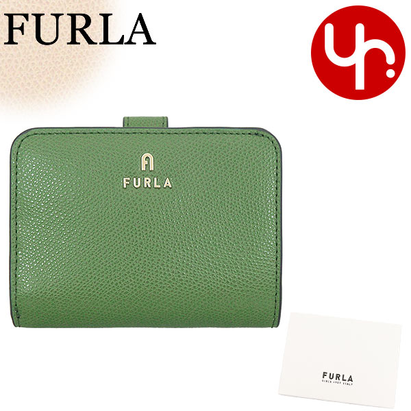 フルラ 革二つ折り財布 レディース フルラ FURLA 財布 二つ折り財布 WP00315 ARE000 アイビー×バレリーナ IVY BALLERINA 特別送料無料 フルラ カメリア レザー スモール コンパクト ウォレットレディース ブランド 通販 薄型 L型 2024SS