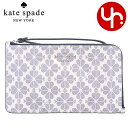 ケイトスペード kate spade 小物 ポーチ KG487 ネイビーマルチ 特別送料無料 ルーシー スペード フラワー コーテッドキャンバス ミディアム L...