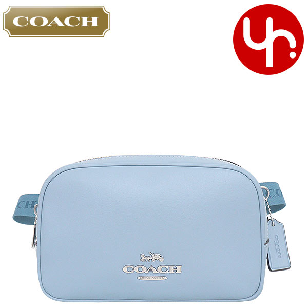 コーチ 革ショルダーバッグ メンズ コーチ COACH バッグ ショルダーバッグ FCR136 CR136 コーンフラワー 特別送料無料 ペース リファインド カーフ レザー ベルト バッグ アウトレット品レディース メンズ ブランド 通販 斜めがけ 2024SS