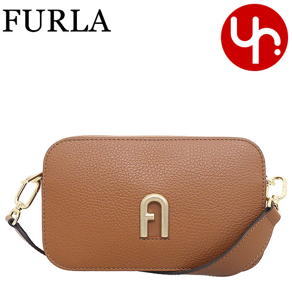 フルラ 可愛いショルダーバッグ レディース フルラ FURLA バッグ ショルダーバッグ WB00667 BX0176 コニャック 03B00 COGNAC 特別送料無料 フルラ プリムラ レザー ミニ クロスボディーレディース ブランド 通販 斜めがけ 2024SS