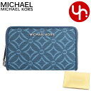 マイケルコース MICHAEL KORS 財布 コインケース 34F2SJ6D0J ヘリテージブルーマルチ 特別送料無料 ジェット セット ジャカード スモール...
