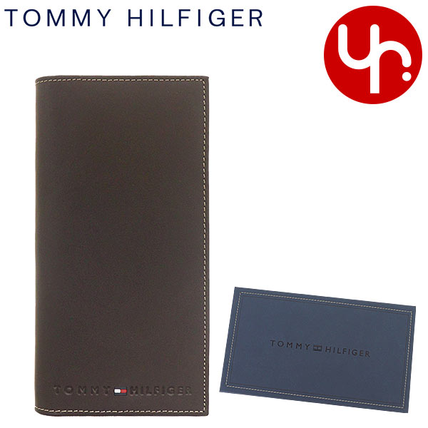 トミーヒルフィガー 長財布 メンズ トミー ヒルフィガー TOMMY HILFIGER 財布 長財布 31TL19X006 ブラウン 特別送料無料 WELLESLEY ジェニュイン レザー ロング ジップ ウォレットメンズ ブランド 通販 薄型 2024SS