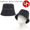ダニエルウェリントン Daniel Wellington アパレル 帽子 DW02300004 ブラック 特別送料無料 ロゴ刺繍 コットン バケットハット ブラ...