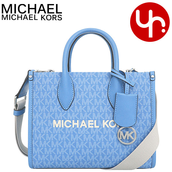 マイケルコース MICHAEL KORS バッグ ショルダーバッグ 35R3S7ZC5V サウスパシフィック 特別送料無料 ミレラ シグネチャー コーテッド キャンバス ロゴ スモール ショッパー トップ ジップ クロスボディー アウトレット品レディース ブランド 通販 斜めがけ 旅行