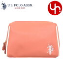 ユーエスポロアッスン U.S.POLO ASSN. 小物 ポーチ USPA-2667 ピンク 送料別 PUレザー オーバル ポーチレディース ブランド 通販 2...