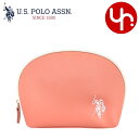 ユーエスポロアッスン U.S.POLO ASSN. 小物 ポーチ USPA-2637 ピンク 送料別 PUレザー ラウンド ミニ ポーチレディース ブランド 通...