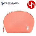 ユーエスポロアッスン U.S.POLO ASSN. 小物 ポーチ USPA-2666 ピンク 送料別 PUレザー ラウンド ポーチレディース ブランド 通販 2...