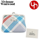ヴィヴィアン ウエストウッド Vivienne Westwood 財布 コインケース 52010005U L0057 マドラスチェック 特別送料無料 サフィアー...