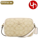 コーチ COACH バッグ ショルダーバッグ FCQ874 CQ874 ライトカーキ×チョーク 特別送料無料 ジェイミー シグネチャー PVC レザー ミニ カメラ バッグ アウトレット品レディース ブランド 通販 斜めがけ 2024AW