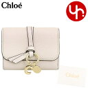 クロエ chloe 財布 三つ折り財布 CHC21WP945 F57 ワイルドグレー 特別送料無料 ALPHABET アルファベット レザー スモール トリフォ...