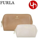 フルラ FURLA 小物 ポーチ WE00453 ARE000 デセルト×ヴァニーリア 特別送料無料 フルラ カメリア グレインレザー コントラストカラー コス...