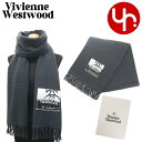 ヴィヴィアン ウエストウッド Vivienne Westwood アパレル マフラー 8103013J W010X グレー 特別送料無料 ロゴ パッチ フリンジ...