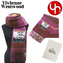 ヴィヴィアン ウエストウッド Vivienne Westwood アパレル マフラー 8103014F W00ZJ パープル 特別送料無料 タータンチェック ロ...