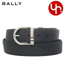 バリー BALLY 小物 ベルト MBB03E ブラック×ブルーネイビー 特別送料無料 レザー リバーシブル ピンタイプ ベルト アウトレット品メンズ ブランド...
