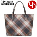 ヴィヴィアン ウエストウッド Vivienne Westwood バッグ トートバッグ 4205007DW S001K ブラウン×ブラック 特別送料無料 ダービ...