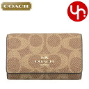 コーチ COACH 小物 キーケース FCZ274 CZ274 タン×ブラウン 特別送料無料 シグネチャー コーテッド キャンバス 5連 キーケース アウトレッ...