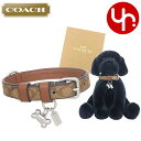 コーチ COACH 犬小物 首輪 小型犬用 FCH144 CH144 カーキ×サドル 特別送料無料 シグネチャー コーテッド キャンバス レザー スモール ペッ...