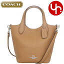 コーチ COACH バッグ ショルダーバッグ FCR168 CR168 ライトサドル 特別送料無料 ハンナ ダブル フェース レザー バケット バッグ アウトレット品レディース ブランド 通販 斜めがけ 2025SS(4)