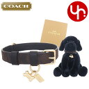 コーチ COACH 犬小物 首輪 中型犬用 FCH146 CH146 ブラウン×ブラック 特別送料無料 シグネチャー コーテッド キャンバス レザー ミディアム...