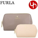 フルラ FURLA 小物 ポーチ WE00453 ARE000 スタッコグレー×バレリーナ 特別送料無料 フルラ カメリア グレインレザー コントラストカラー ...