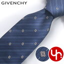 ジバンシィ GIVENCHY アパレル ネクタイ GV80LS J5907 ネイビー 特別送料無料 ジバンシィ ストライプ ロゴ シルク ネクタイメンズ ブラン...