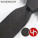 ジバンシィ GIVENCHY アパレル ネクタイ GV80LS J5864 ブラウン 特別送料無料 ジバンシィ 4Gエンブレム ジャガード シルク ネクタイメン...