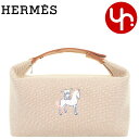 エルメス HERMES バッグ ハンドバッグ H103587M ビスキュイ 特別送料無料 ブリッド ア ブラック GM カブリ オル コットン ラージ モデル ...