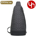 コーチ COACH バッグ ショルダーバッグ FCY801 CY801 チャコール×ブラック 特別送料無料 ドミニク シグネチャー コーテッド キャンバス スム...