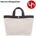 エルベシャプリエ Herve Chapelier バッグ トートバッグ 704C マスティック×モカ 特別送料無料 コーデュラ ナイロン ミディアム スクエア トートレディース ブランド 通販 通勤 2025AW