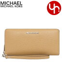 マイケルコース MICHAEL KORS 財布 長財布 35F7STVE7L ピーナッツ 特別送料無料 ジェット セット トラベル レザー ラージ トラベル コ...
