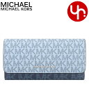 マイケルコース MICHAEL KORS 財布 長財布 35S5STVF3B アドミラルマルチ 特別送料無料 ジェット セット トラベル シグネチャー ラージ トライフォールド ウォレット アウトレット品レディース ブランド 通販 2025SS