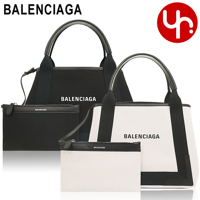 バレンシアガ BALENCIAGA バッグ トートバッグ 339933 2HH3N 特別送料無料 ネイビー カバス ロゴ プリント キャンバス スモール トート..